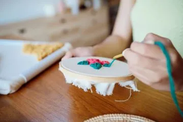Punch Needle Embroidery with Digital Patterns
